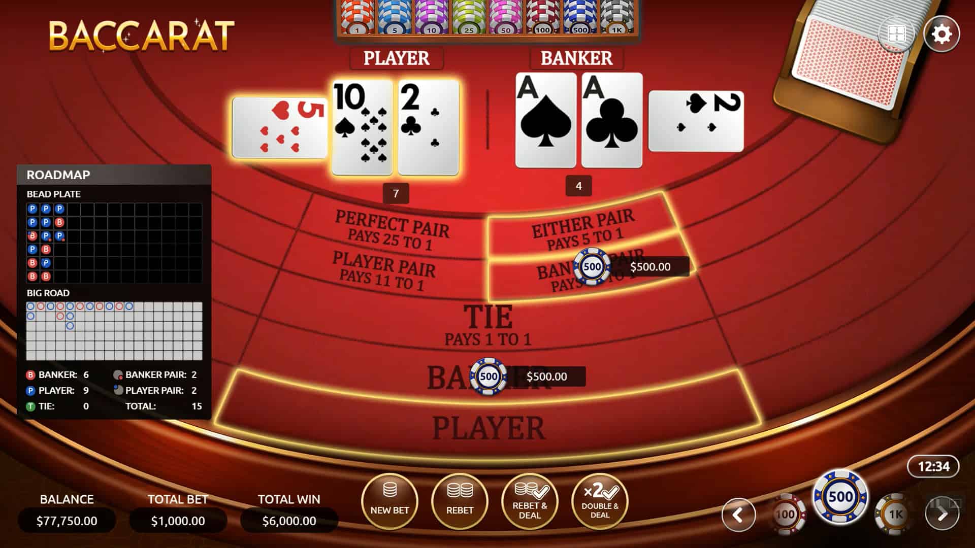 Cầu bệt Baccarat thắng lớn được cao thủ yêu thích